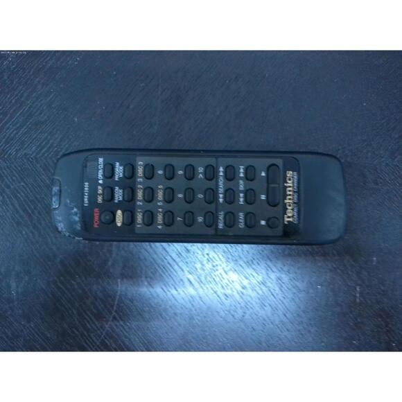 Genuine Technics EUR643806 CD Changer Remote Control For SLPD888, SLPDAA8 OEM - Picture 2 of 6